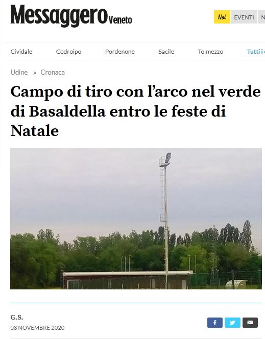 Campo di tiro con l’arco a Vivaro