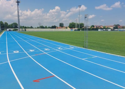 Ristrutturazione pista e pedane atletica leggera impianto sportivo viale Kennedy – Scorzè (VE)
